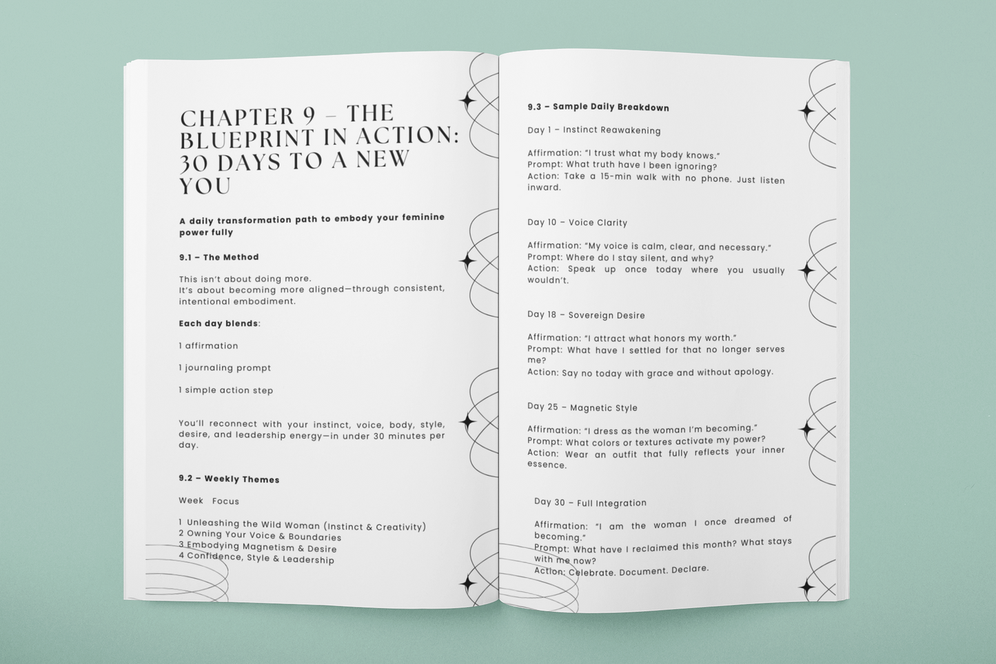 The Feminine Power Blueprint: Complete Empowerment Bundle In 30 Days